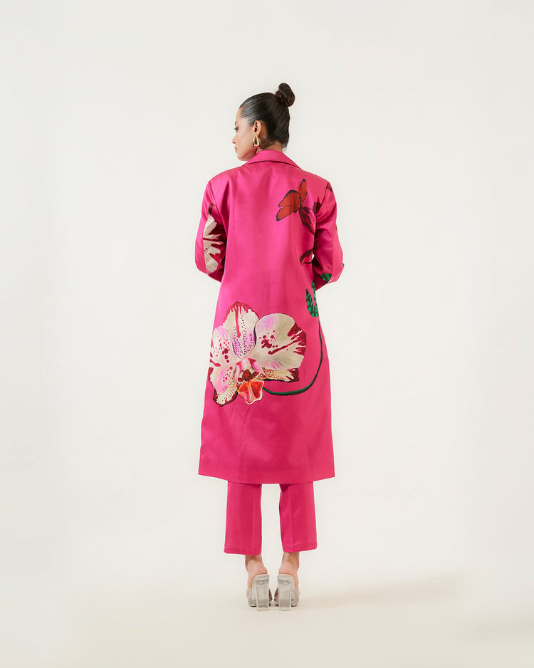 Blush Stem trenchcoat