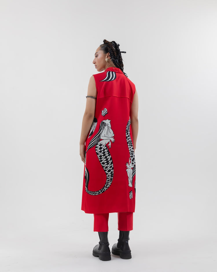 Scarlet Mermaid Pants