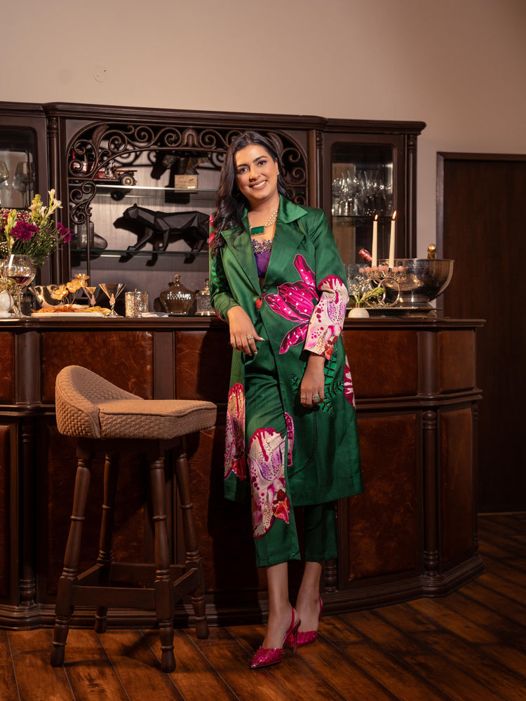 Olive Stem trenchcoat