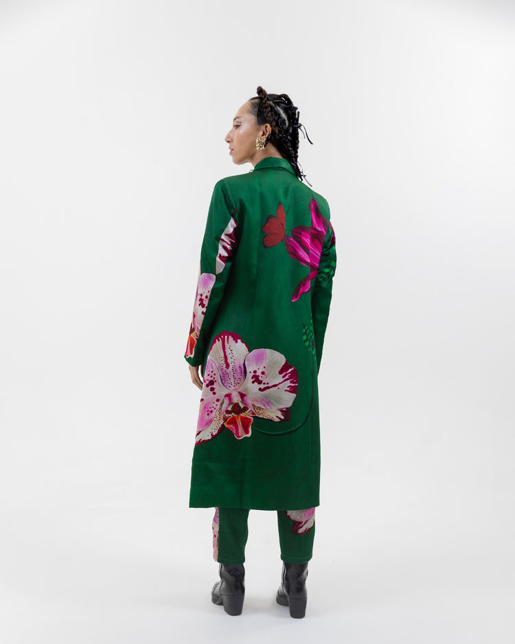 Olive Stem trenchcoat