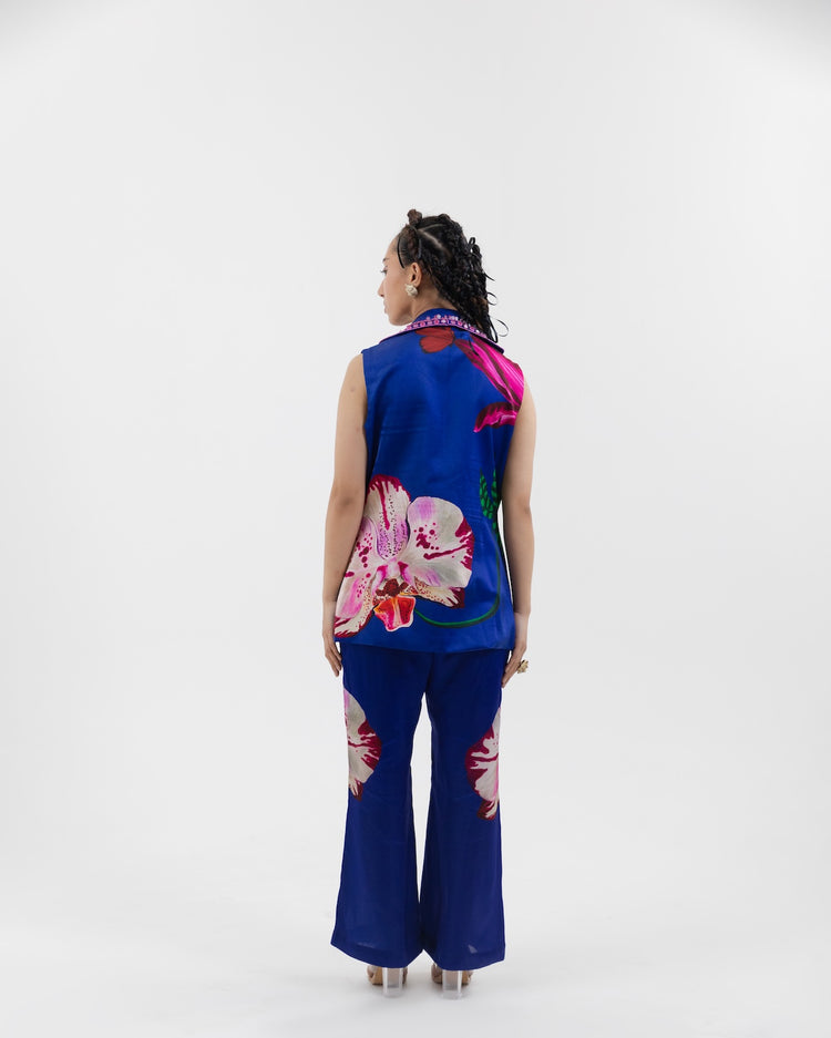 Indigo Flare Coord Set