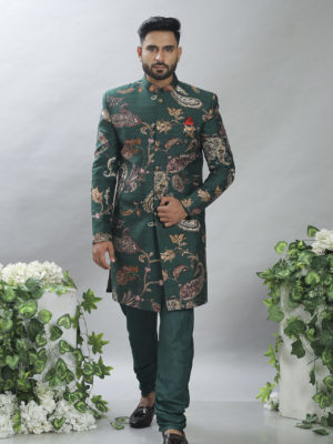 Floral Sherwani