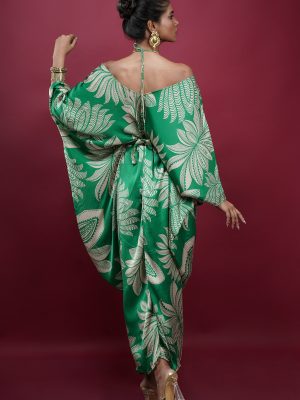 Skandamata Green Kaftan